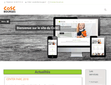Tablet Screenshot of cosc.ville-bourges.fr